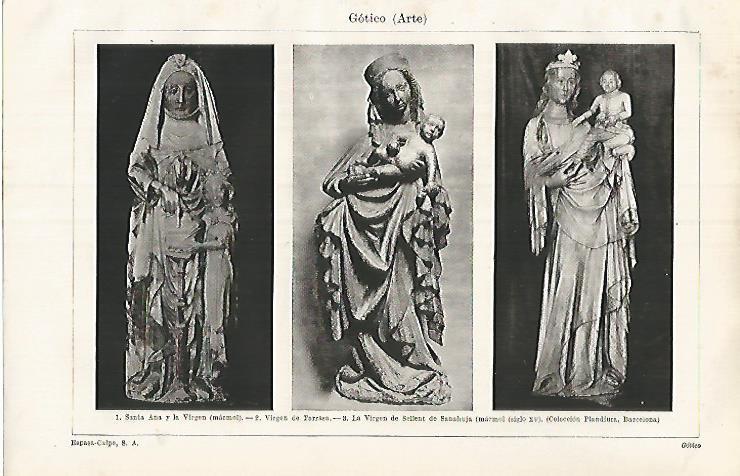 LAMINA ESPASA 32055: Arte gotico