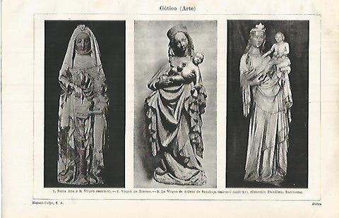 LAMINA ESPASA 32055: Arte gotico