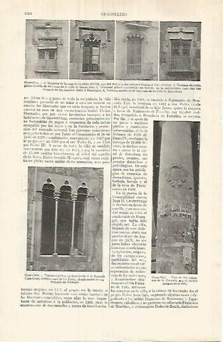 LAMINA ESPASA 32110: Ventanas de Granollers Barcelona