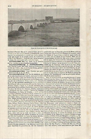 LAMINA ESPASA 32169: Riada del Guadalquivir en 1912