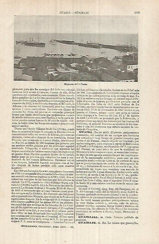 LAMINA ESPASA 32182: Puerto de LA Guaira