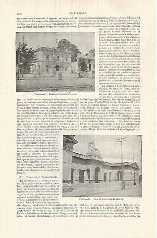LAMINA ESPASA 32194: Instituto Naciona de Vacuna en Guatemala