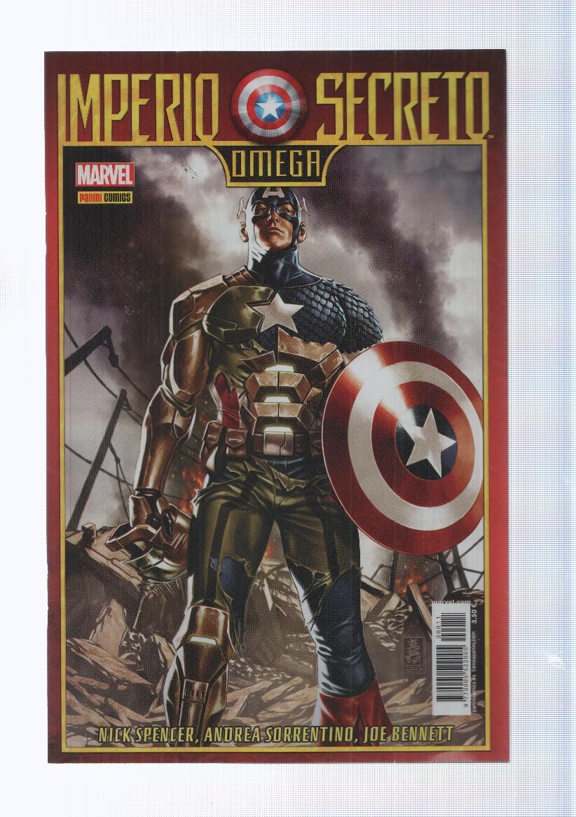 Panini: Imperio Secreto Omega (num 1 trasera) numero especial, año 1 num. 1 - 2018