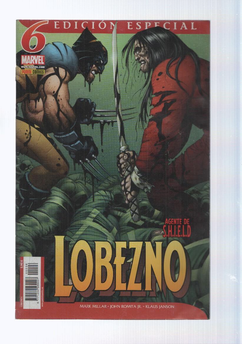 Panini: Lobezno año 2 vol 3 num 06, 2006. Edicion especial - Agente de Shield parte 5 y 6