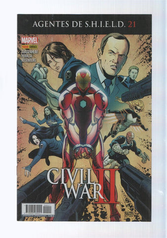 Panini: Agentes de Shield num 21 año 2 (2016) - Bajo una nueva administracion parte 1