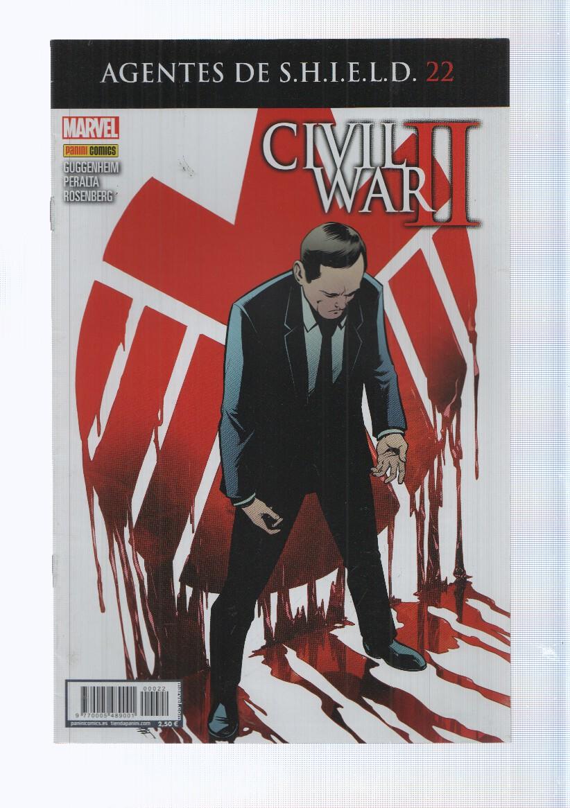 Panini: Agentes de Shield num 22 año 2 (2016) - Bajo una nueva administracion parte 1