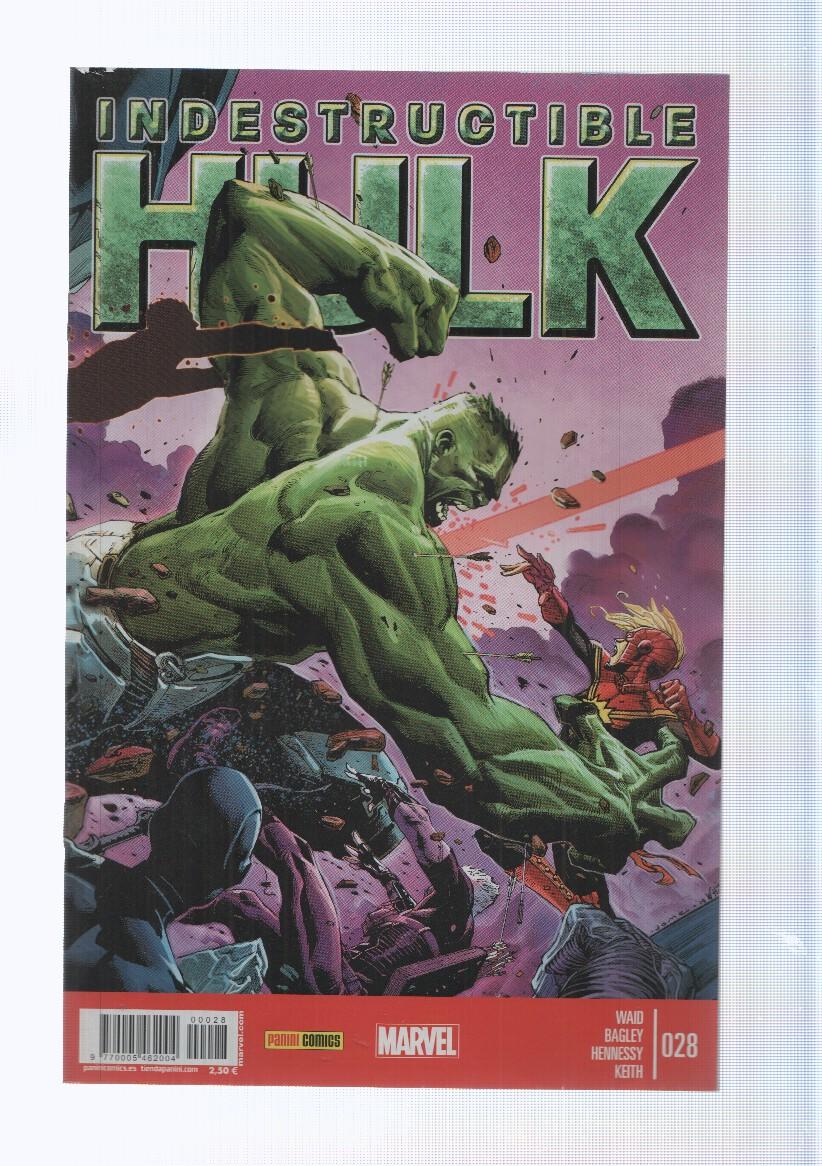 Panini: Indestructible Hulk num 28 año 3 (2014) - Quien disparo a Hulk parte 3