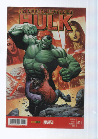 Panini: Indestructible Hulk num 31 año 3 (2014) - El Hulk Omega parte 2