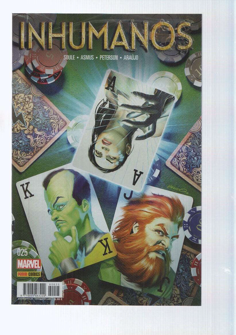 Panini: Inhumano num 25 año 3 (2016) - El salon del silencio parte 2