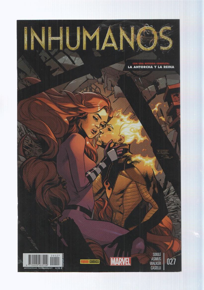 Panini: Inhumano num 27 año 3 (2016) - La antorcha y la reina partes 1 y 2
