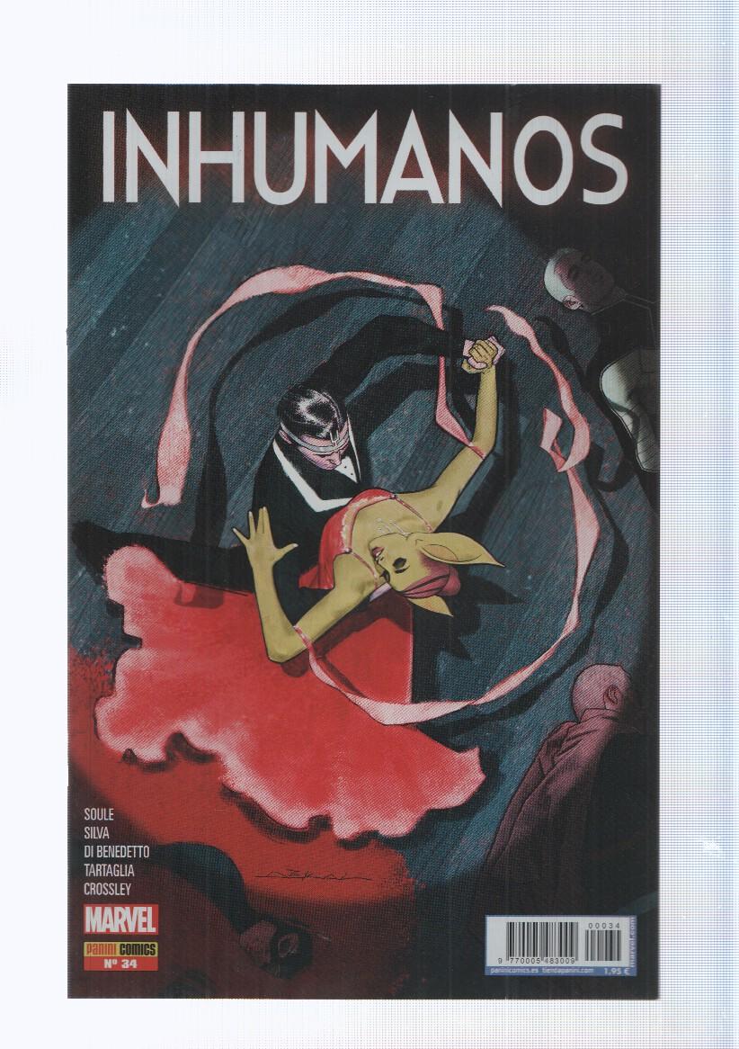Panini: Inhumano num 34 año 3 (abril 2017) - Inhumanos