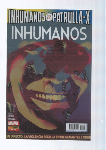 Panini: Inhumano num 35 año 4 (2017) - Inhumanos contra La Patrulla-X parte 1