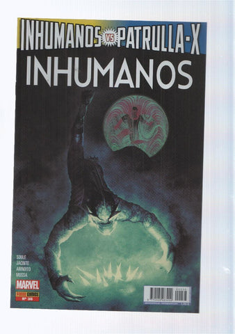 Panini: Inhumano num 36 año 4 (2017) - Inhumanos contra La Patrulla-X parte 2