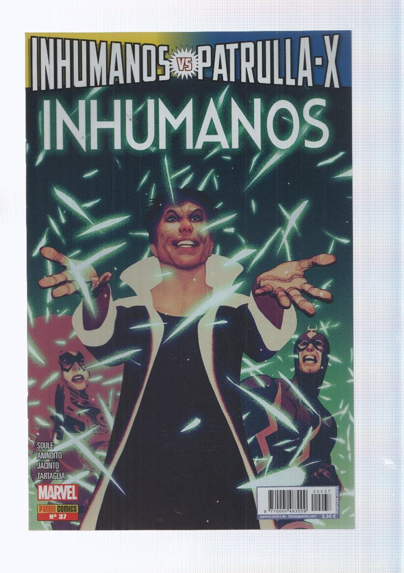 Panini: Inhumano num 37 año 4 (2017) - Inhumanos contra La Patrulla-X parte 3