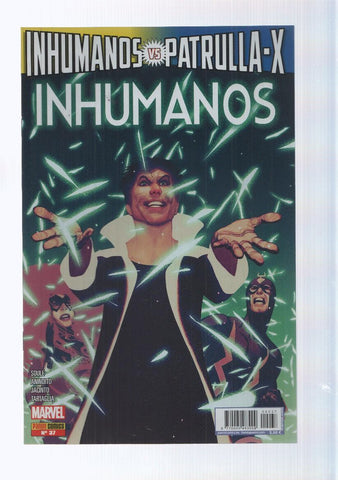 Panini: Inhumano num 37 año 4 (2017) - Inhumanos contra La Patrulla-X parte 3