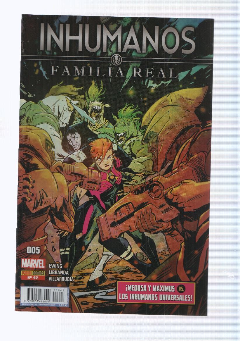 Panini: Inhumano num 42 año 4 (2017) - Los extraños llegaron hoy