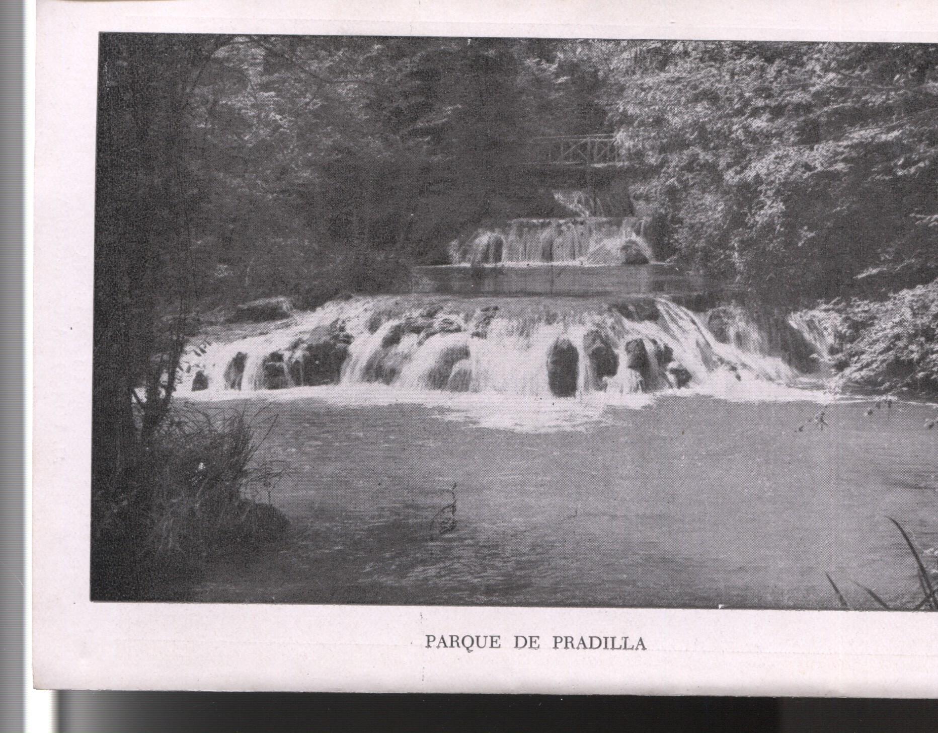 Lamina 07/08: Monasterio de Piedra: Parque de Pradilla + Baño de diana
