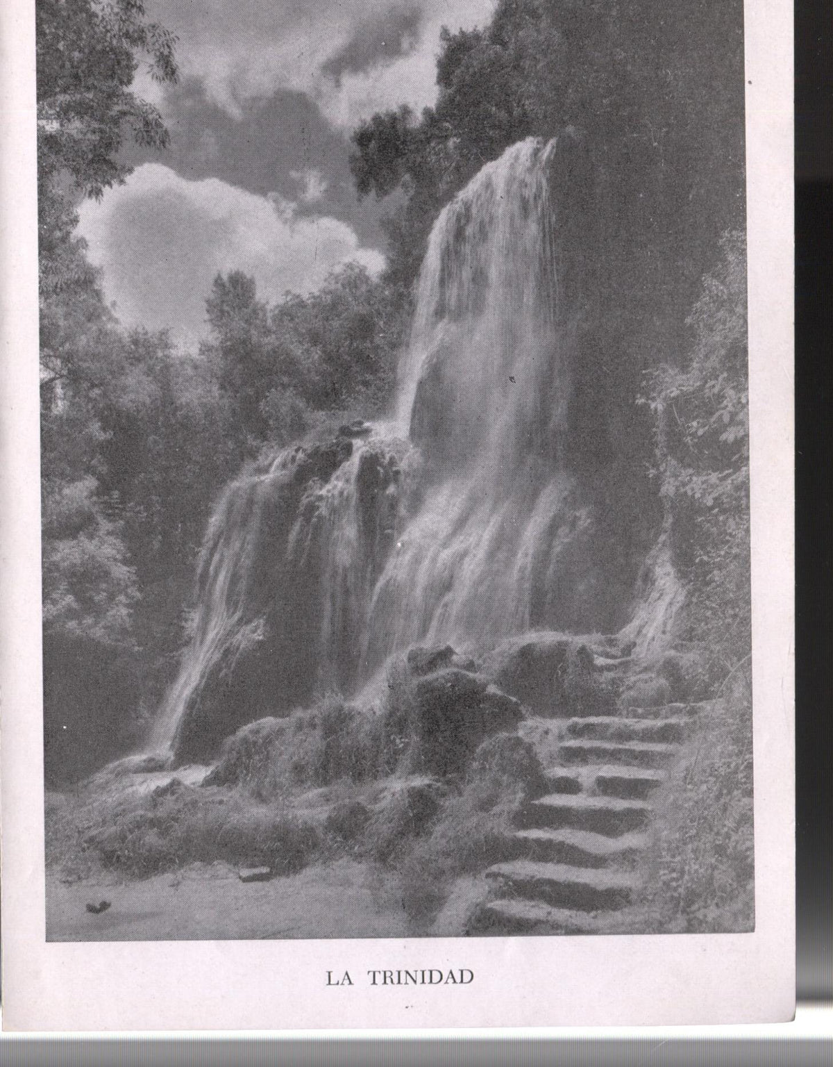 Lamina 13/14: Monasterio de Piedra: La trinidad + Cascada del rio piedra