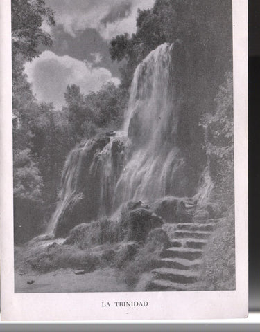 Lamina 13/14: Monasterio de Piedra: La trinidad + Cascada del rio piedra