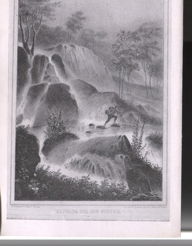 Lamina 13/14: Monasterio de Piedra: La trinidad + Cascada del rio piedra
