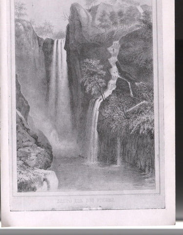 Lamina 15/16: Monasterio de Piedra: El Iris helado + Salto del rio piedra