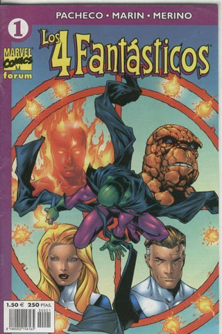Planeta: Los 4 Fantasticos volumen 4 numero 01 (leve subrayado en parte credito)