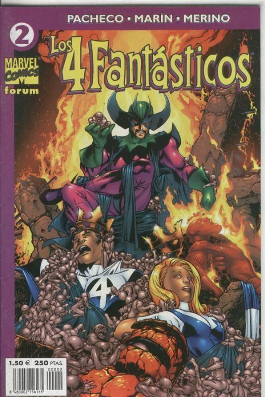 Planeta: Los 4 Fantasticos volumen 4 numero 02 (leve subrayado en parte credito)