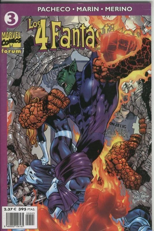 Planeta: Los 4 Fantasticos volumen 4 numero 03 (leve subrayado en parte credito)