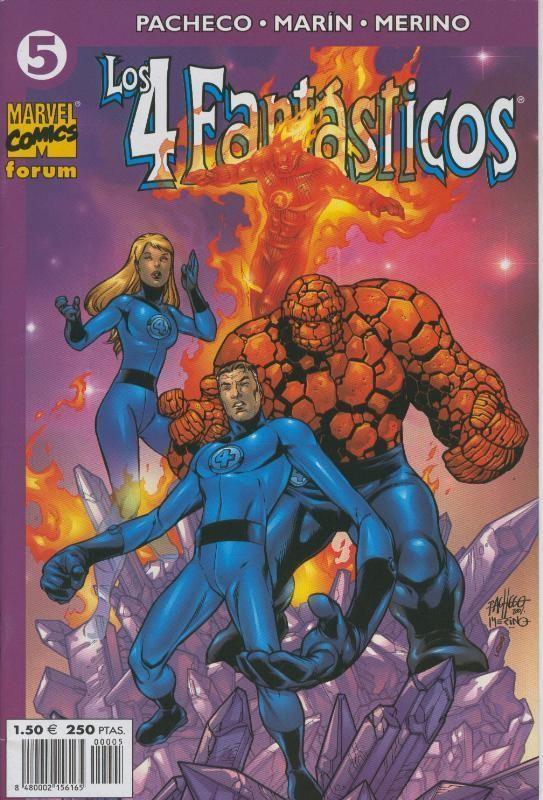 Planeta: Los 4 Fantasticos volumen 4 numero 05 (leve subrayado en parte credito)