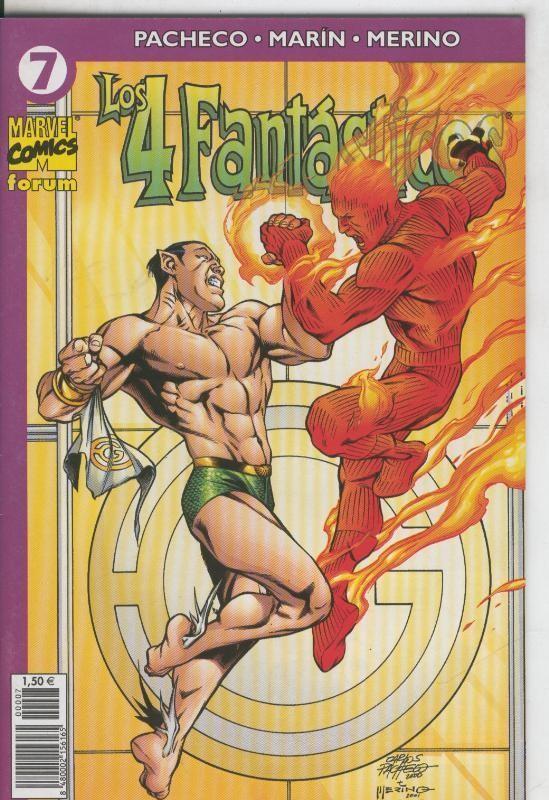 Planeta: Los 4 Fantasticos volumen 4 numero 07 (leve subrayado en parte credito)