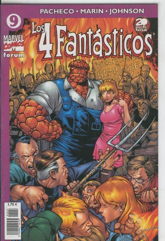 Planeta: Los 4 Fantasticos volumen 4 numero 09 (leve subrayado en parte credito)