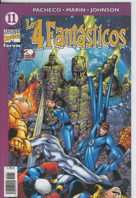 Planeta: Los 4 Fantasticos volumen 4 numero 11 (leve subrayado en parte credito)