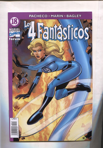Planeta: Los 4 Fantasticos volumen 4 numero 18 (leve subrayado en parte credito)