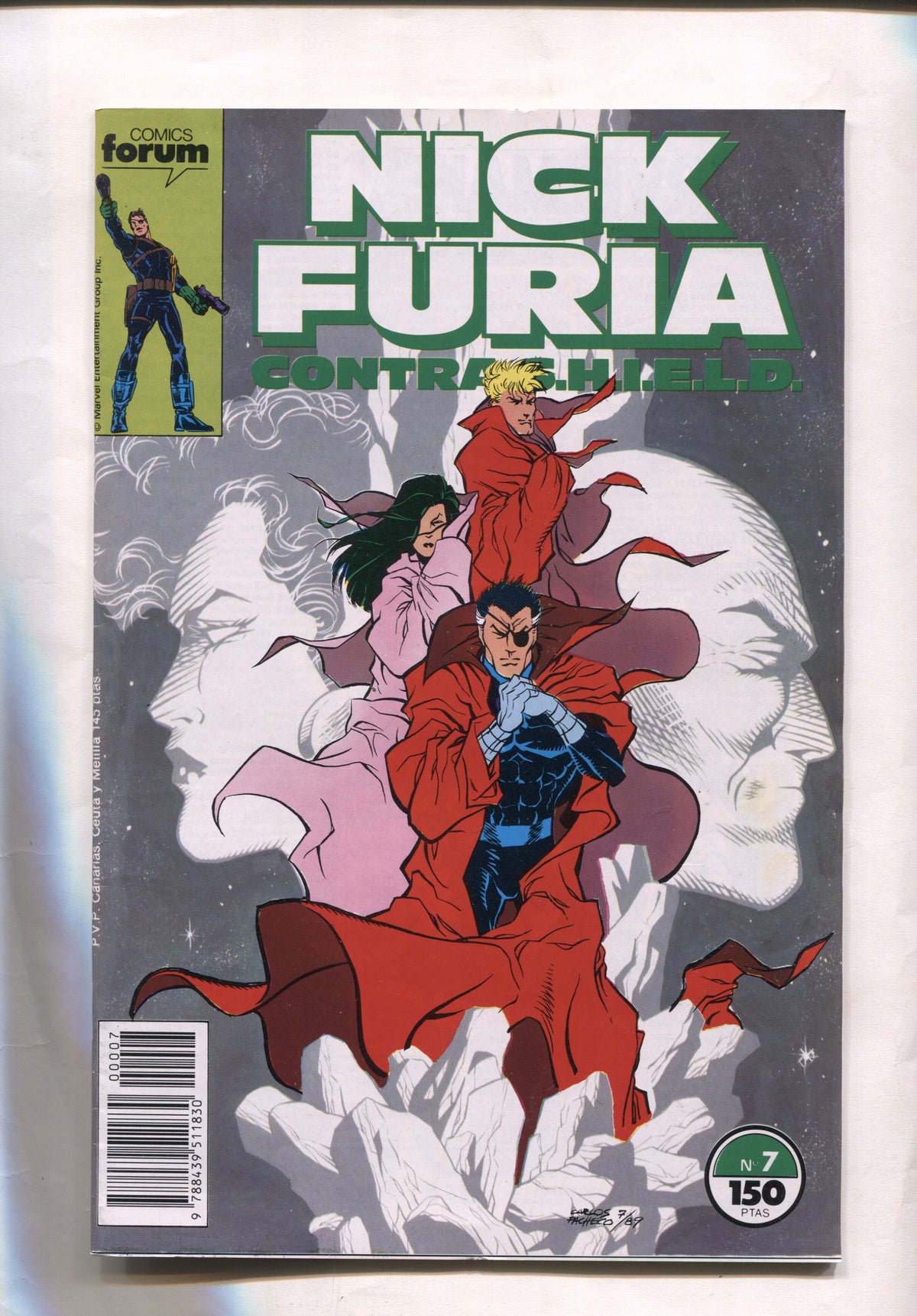 Planeta: Nick Furia contra Shield numero 7
