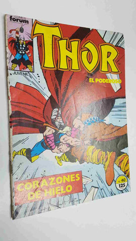Thor volumen 1 numero 40 (procede de retapado, cubierta medio suelta)