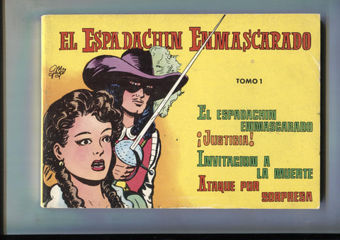 Valenciana: El Espadachin Enmascarado 3 en 1, tomo numero 01