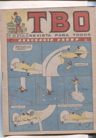 TBO numero 421: Acrobacia aerea (Coll), 