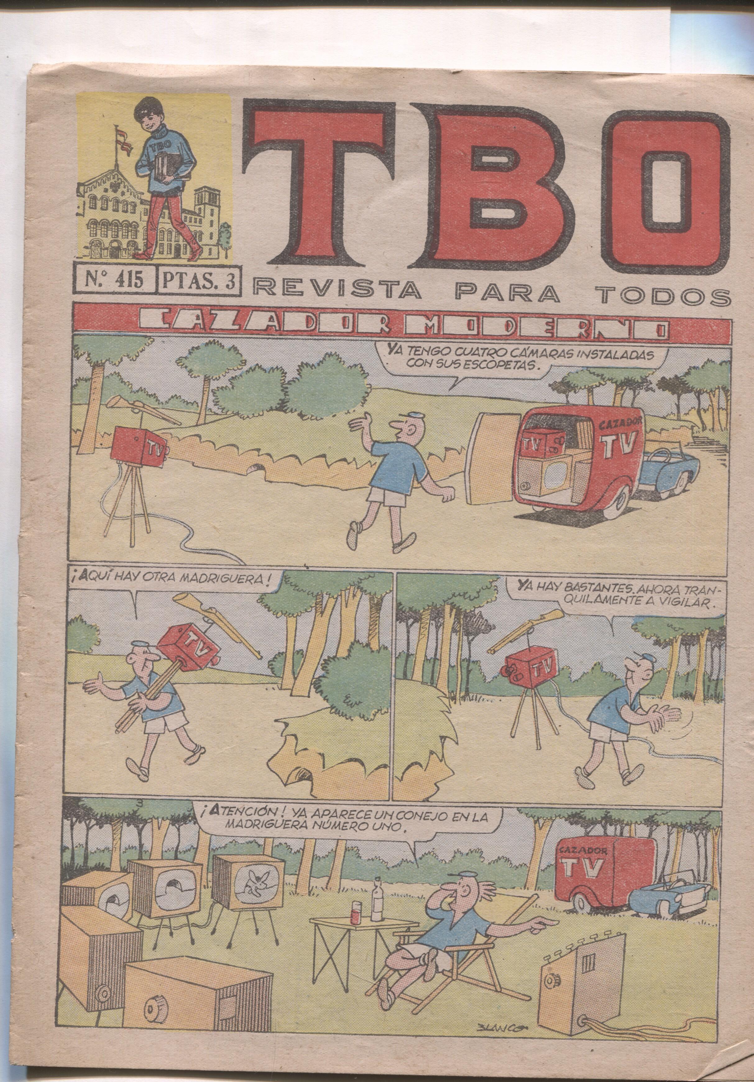 TBO numero 415: Cazador moderno (Blanco)
