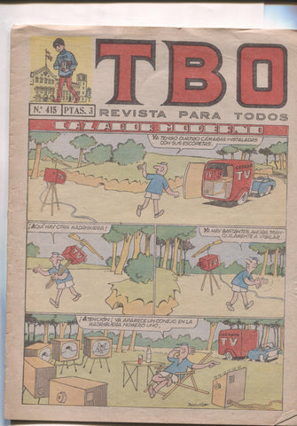 TBO numero 415: Cazador moderno (Blanco)