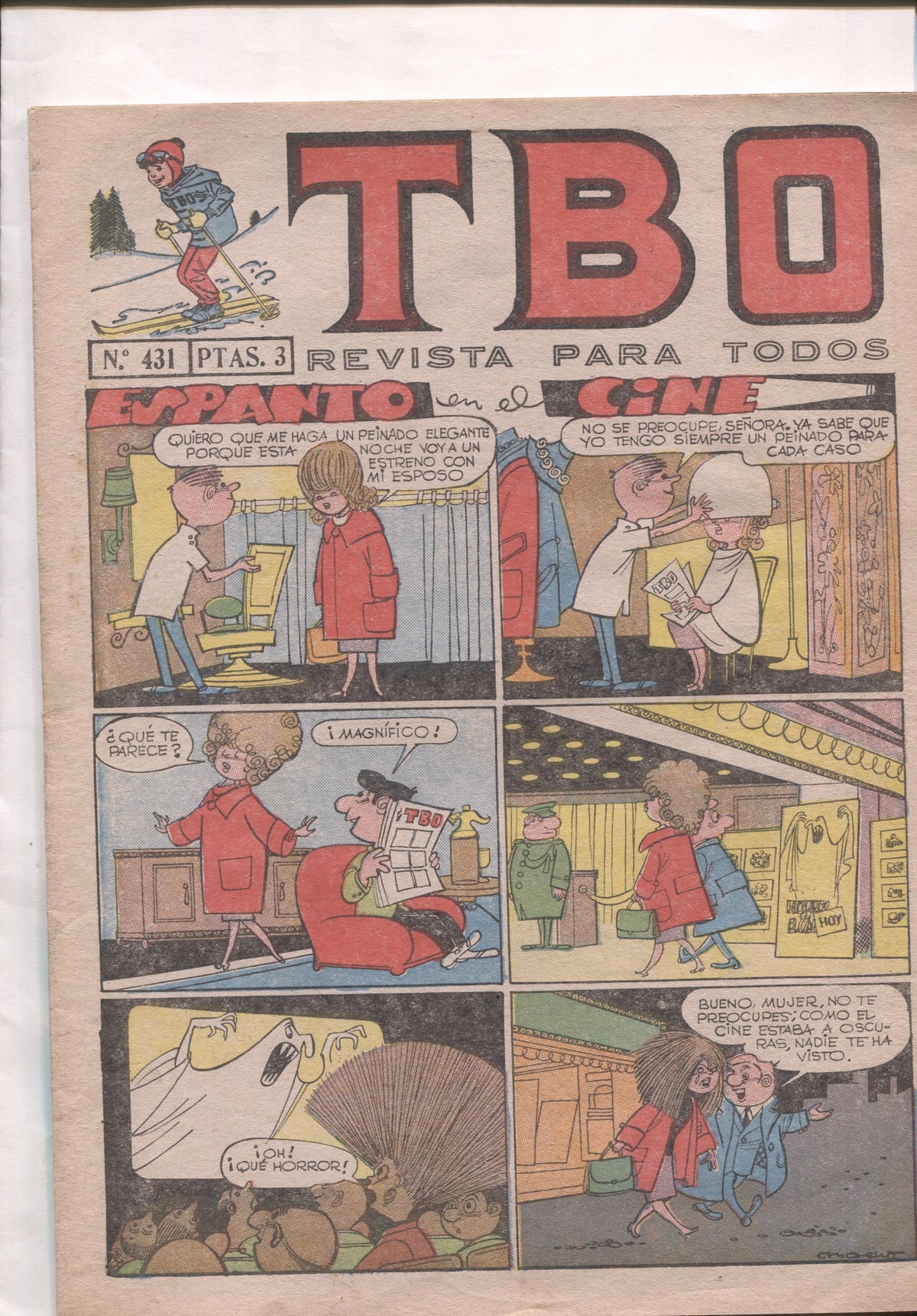 TBO numero 431: Espanto en el cine (Moreno)