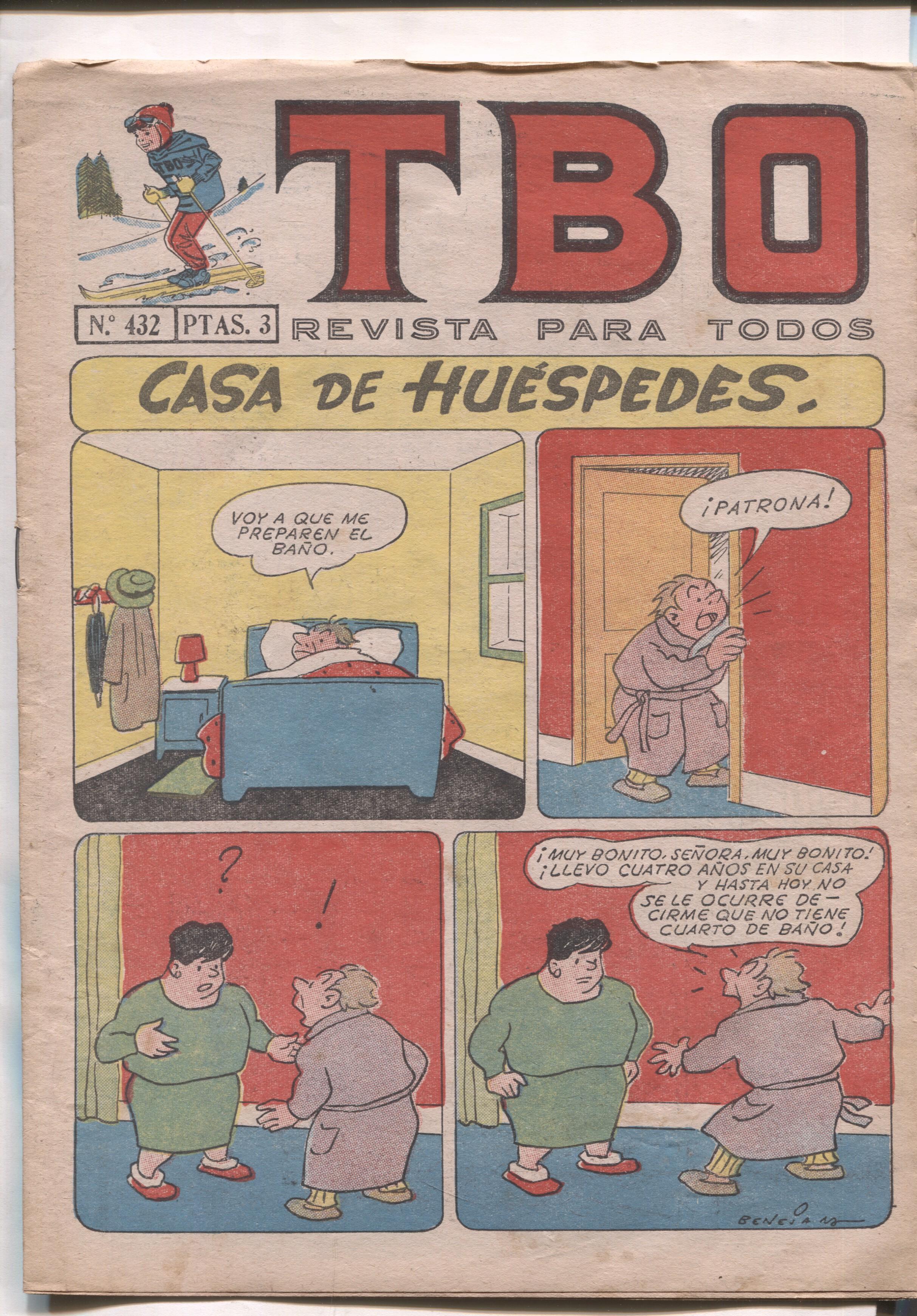 TBO numero 432: Casa de huespedes (Benejam)