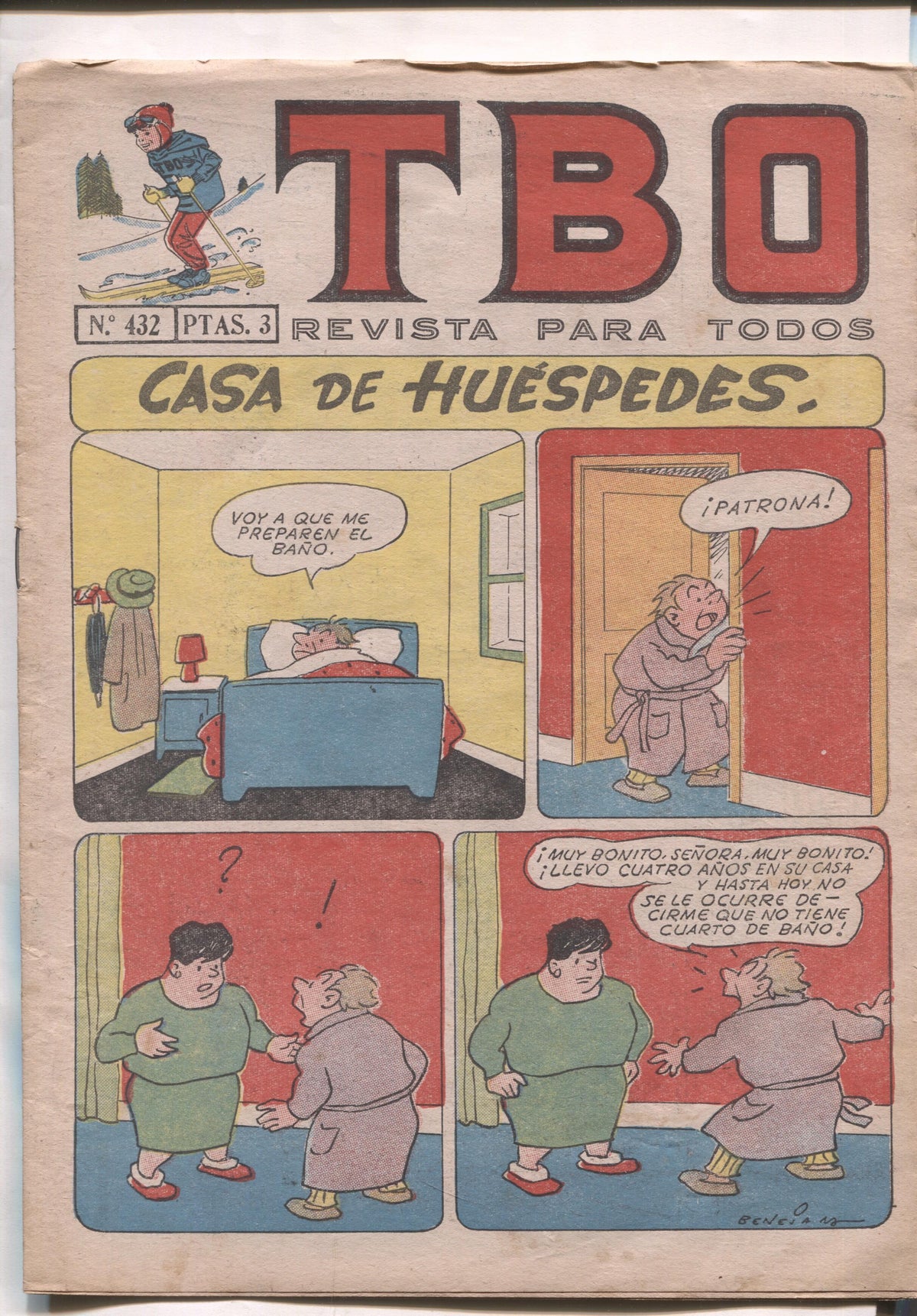 TBO numero 432: Casa de huespedes (Benejam)