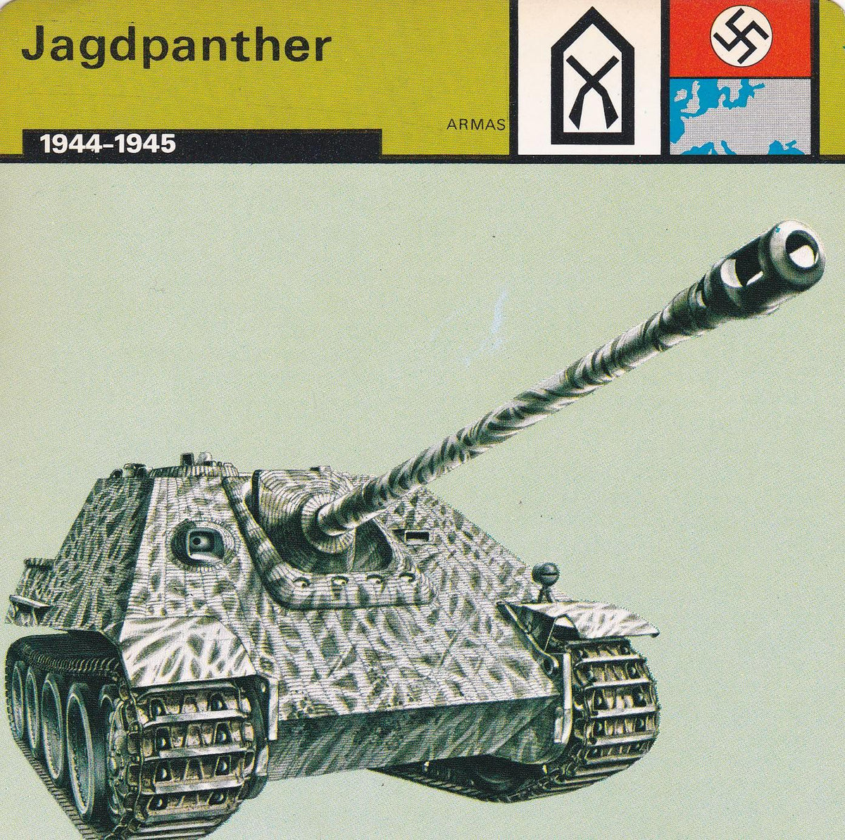 FICHA ARMAS: JAGDPANTHER. 1944-1945