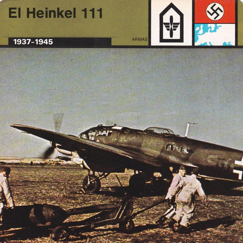 FICHA ARMAS: EL HEINKEL 111. 1937-1945