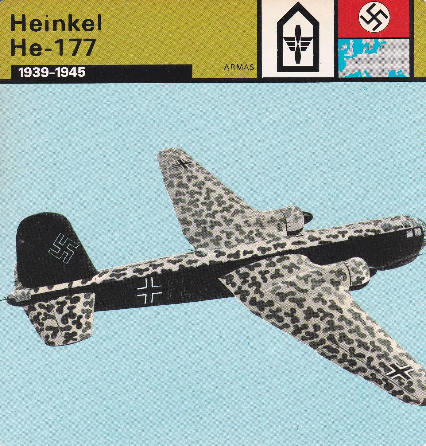 FICHA ARMAS: HEINKEL HE-177. 1939-1945