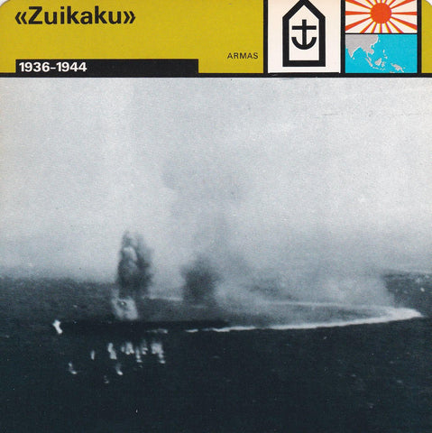 FICHA ARMAS: ZUIKAKU. 1936-1944