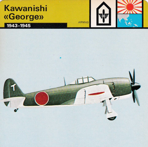 FICHA ARMAS: KAWANISHI GEORGE. 1943-1945