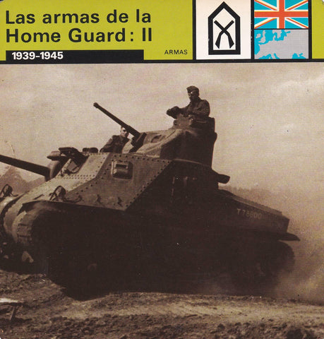 FICHA ARMAS: LAS ARMAS DE HOME GUARD: II. 1939-1945