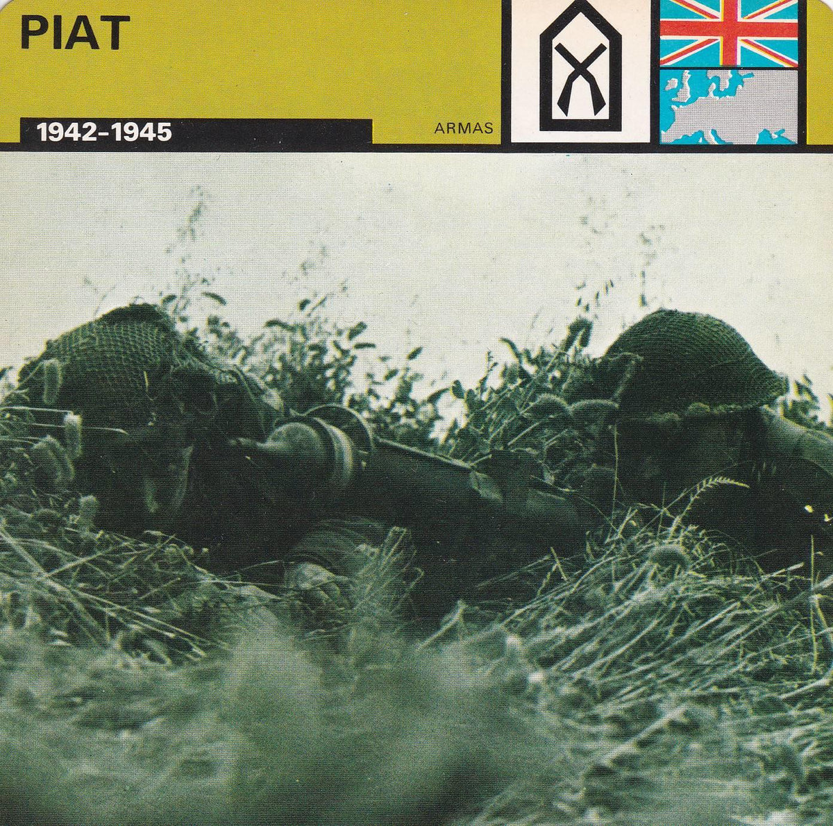 FICHA ARMAS: PIAT. 1942-1945