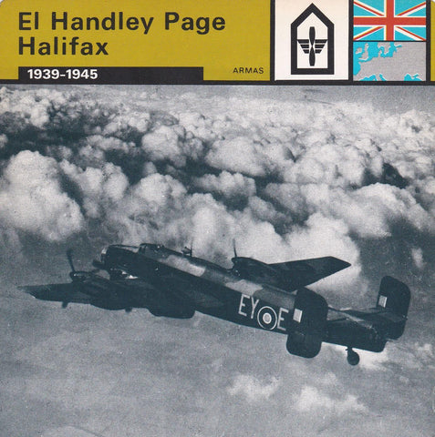 FICHA ARMAS: EL HANDLEY PAGE HALIFAX. 1939-1945